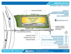 Route 424 and I-81, Hazle Township, PA for lease Site Plan- Image 2 of 2