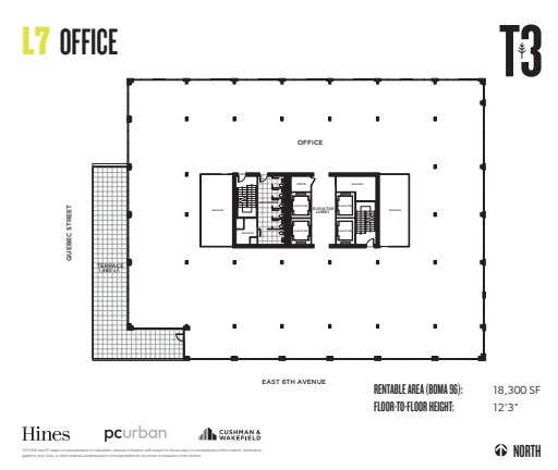 123 E 6 Ave, Vancouver, BC à louer Plan d  tage- Image 1 de 1