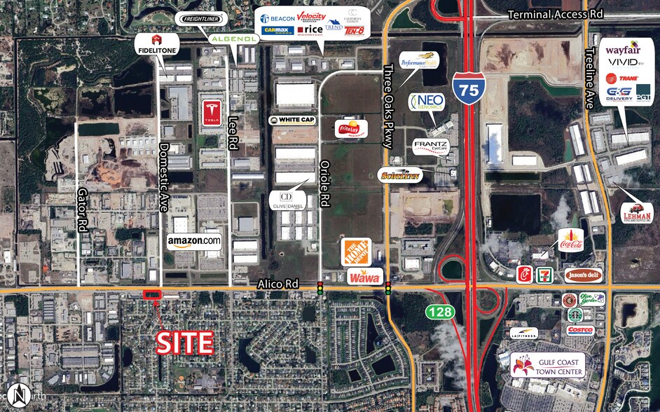 8095 Toledo Dr, Fort Myers, FL à vendre - Aérien - Image 2 de 2