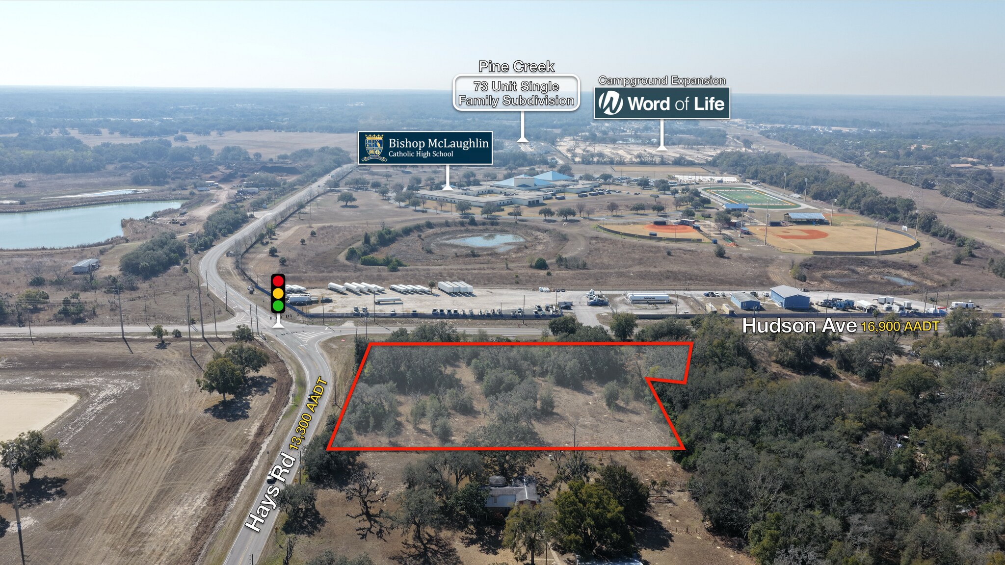 Hudson Ave and Hays Rd, Spring Hill, FL à vendre Photo principale- Image 1 de 5