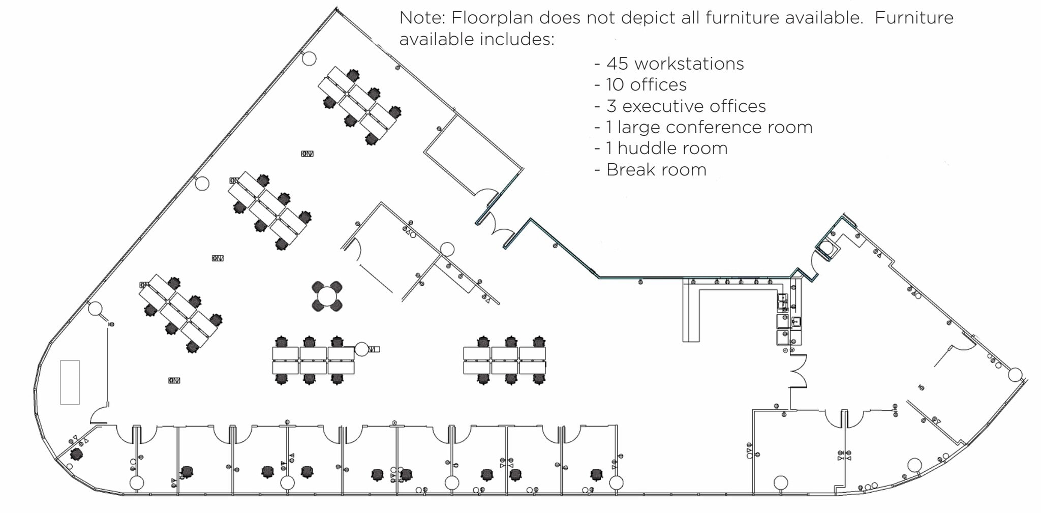 1715 N Westshore Blvd, Tampa, FL à louer Plan d’étage- Image 1 de 10