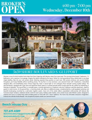 More details for 5659 Shore Blvd S, Gulfport, FL - Flex for Sale