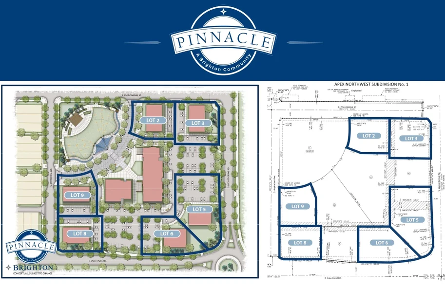 NWC Lake Hazel, Meridian, ID à vendre - Plan de site - Image 3 de 5