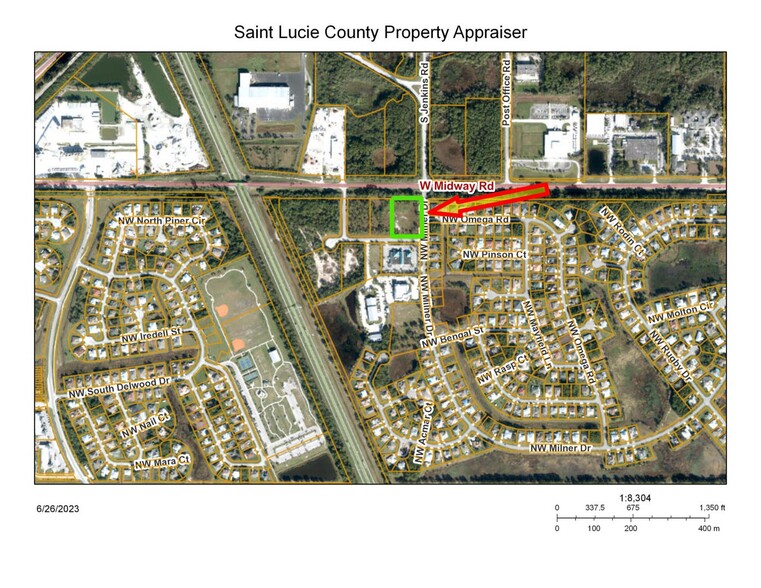 5401 W Midway Rd, Port Saint Lucie, FL à vendre - Aérien - Image 2 de 7