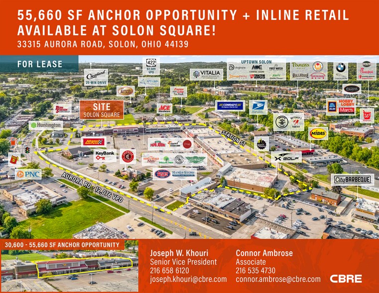 33311-33631 Aurora Rd, Solon, OH à vendre - Photo du bâtiment - Image 1 de 1