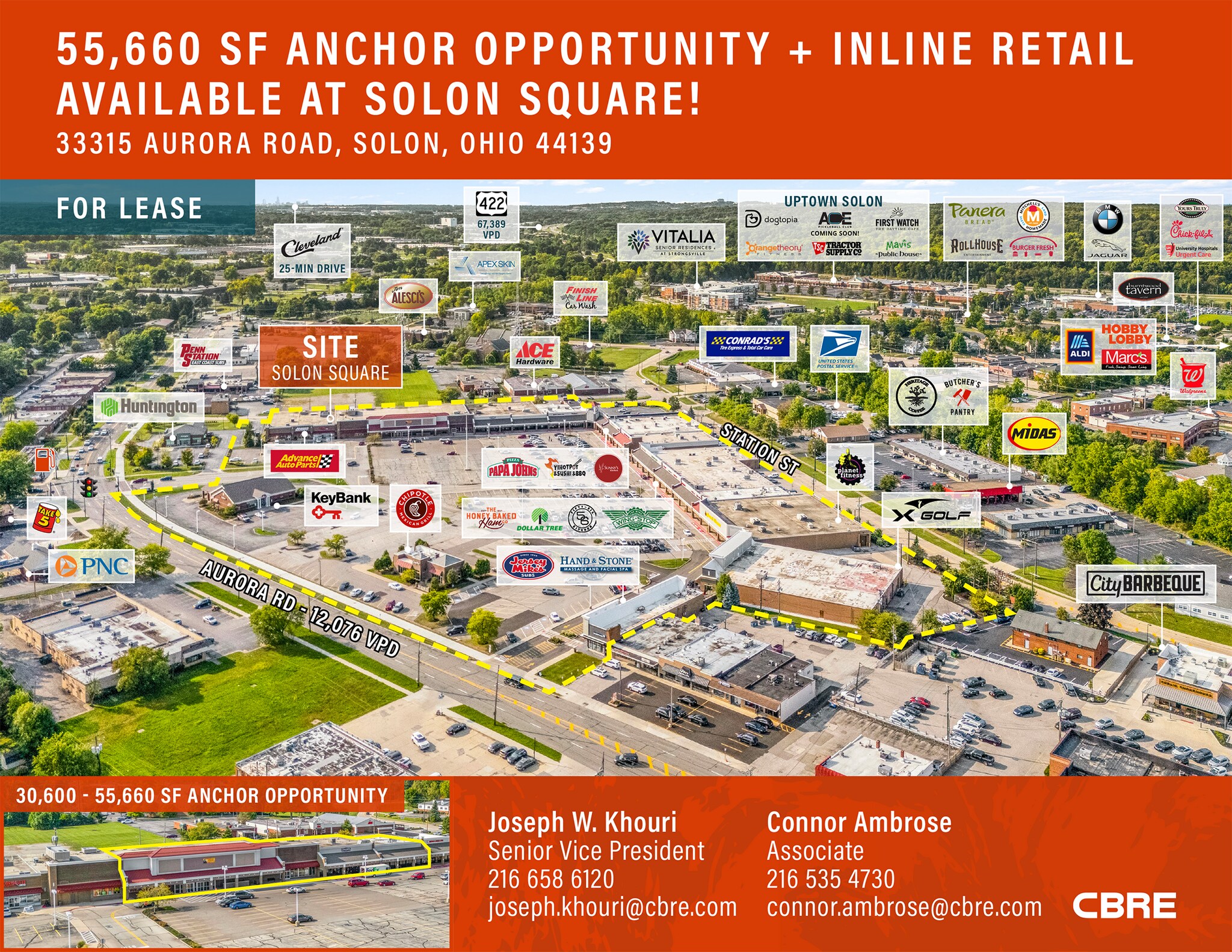 33311-33631 Aurora Rd, Solon, OH à vendre Photo du bâtiment- Image 1 de 1