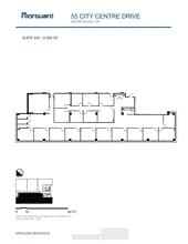 55 City Centre Dr, Mississauga, ON for lease Floor Plan- Image 1 of 1