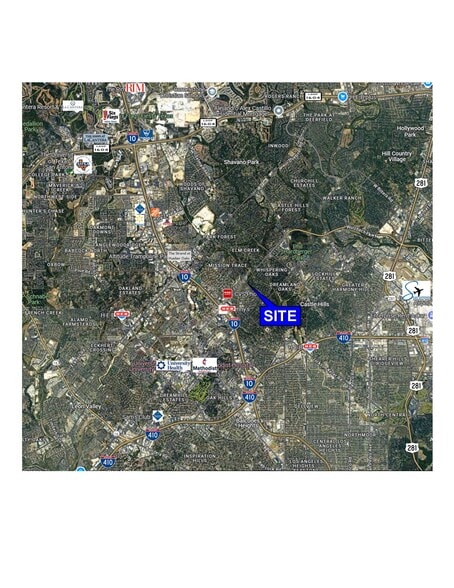 3529-3539 Oakgate Dr, San Antonio, TX for lease - Plat Map - Image 2 of 4
