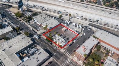 3801 S Grand Ave, Los Angeles, CA - Aérien Vue de la carte - Image1