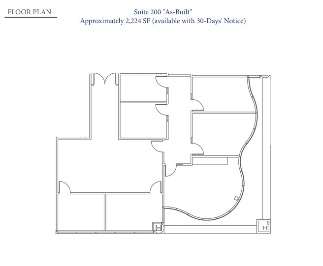 16870 W Bernardo Dr, San Diego, CA for lease Floor Plan- Image 1 of 4