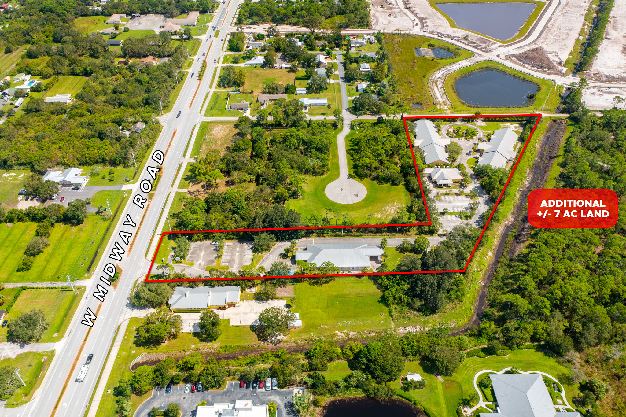 3451-3463 W Midway Rd, Fort Pierce, FL for sale Aerial- Image 1 of 1