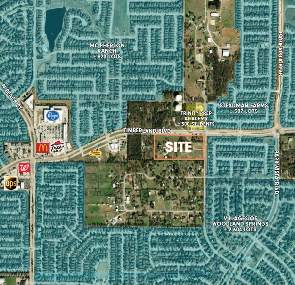 12800 Timberland Blvd, Fort Worth, TX à vendre - Photo du bâtiment - Image 1 de 3