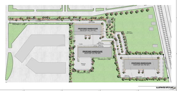 0 David Memorial Dr, Shenandoah, TX à louer - Plan de site - Image 1 de 3