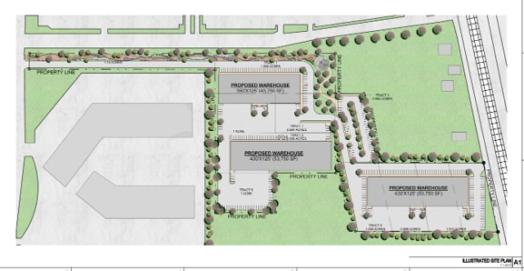 0 David Memorial Dr, Shenandoah, TX for lease - Site Plan - Image 2 of 3