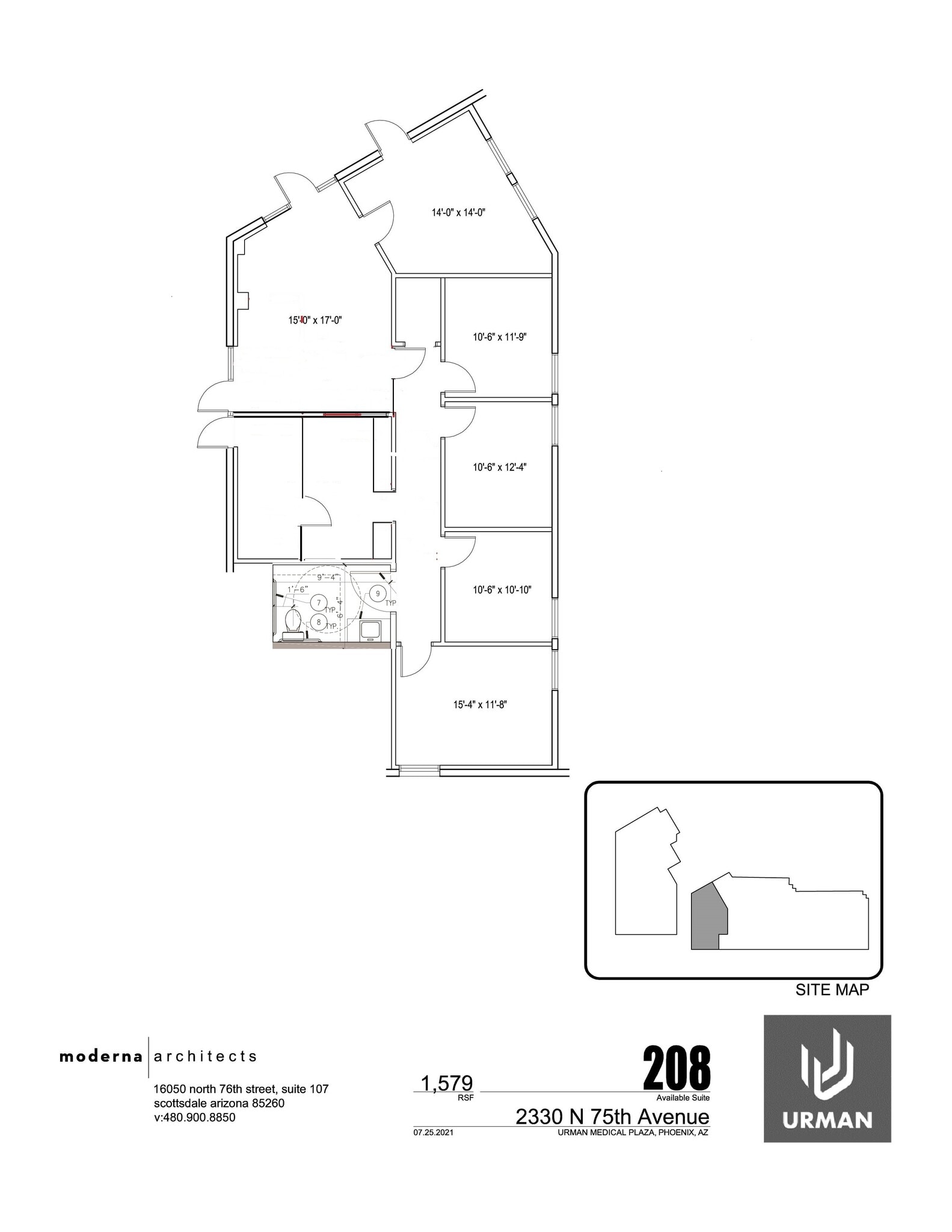 2330 N 75th Ave, Phoenix, AZ à louer Plan d’étage- Image 1 de 1