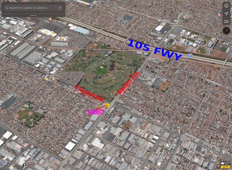 12801 S Western Ave, Gardena, CA à louer - Aérien - Image 3 de 9