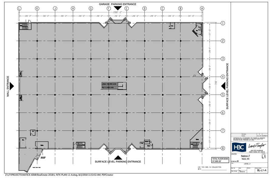 1245 Worcester St, Natick, MA for lease - Floor Plan - Image 2 of 3