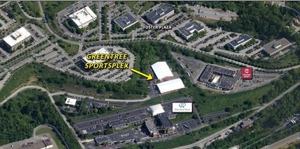 600 Iron City Dr, Pittsburgh, PA - Aerial map view