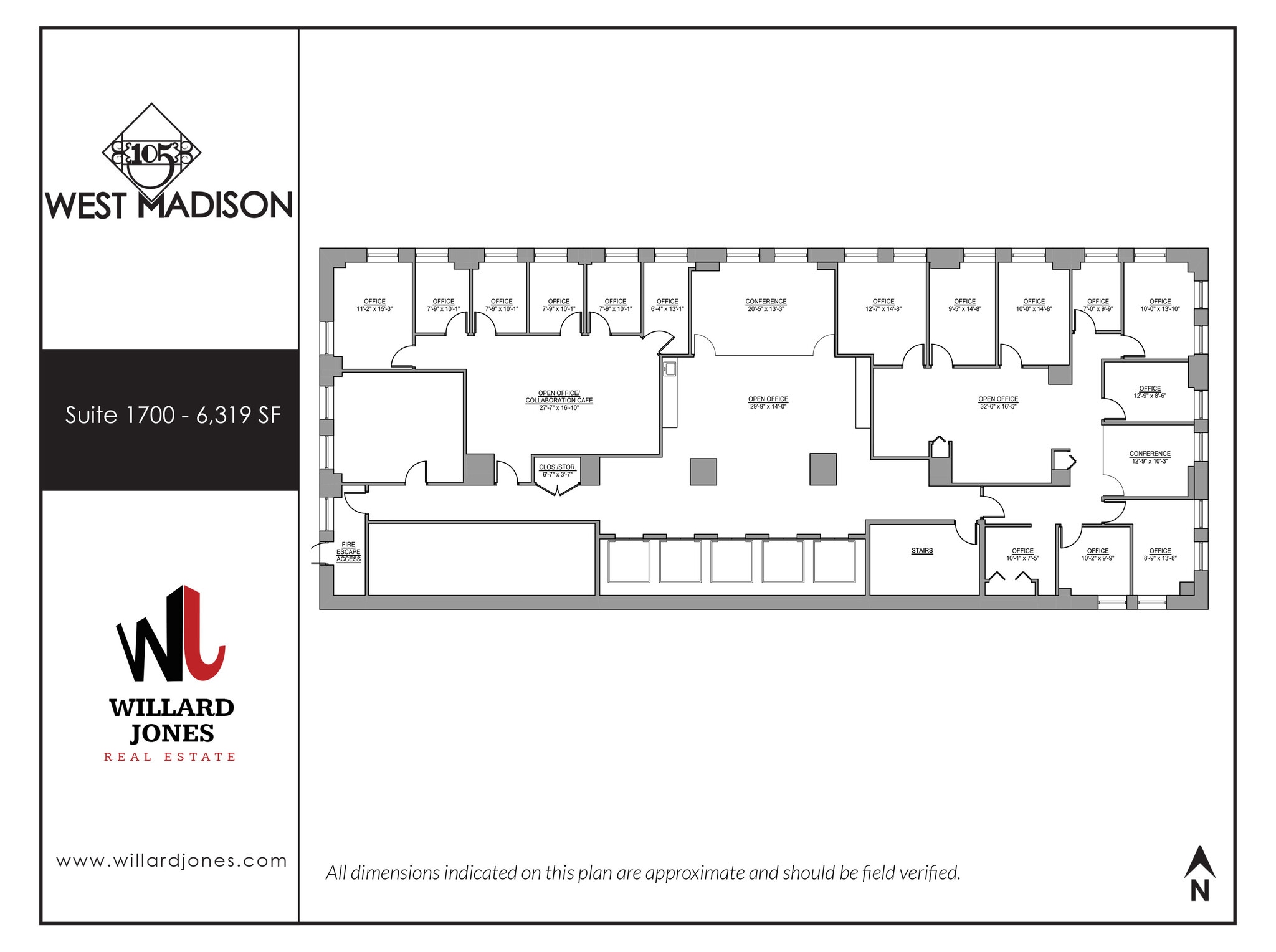 105 W Madison St, Chicago, IL for lease Floor Plan- Image 1 of 1