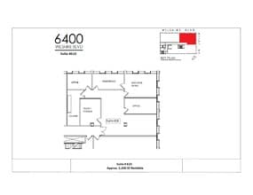 6404 Wilshire Blvd, Los Angeles, CA à louer Plan de site- Image 1 de 10