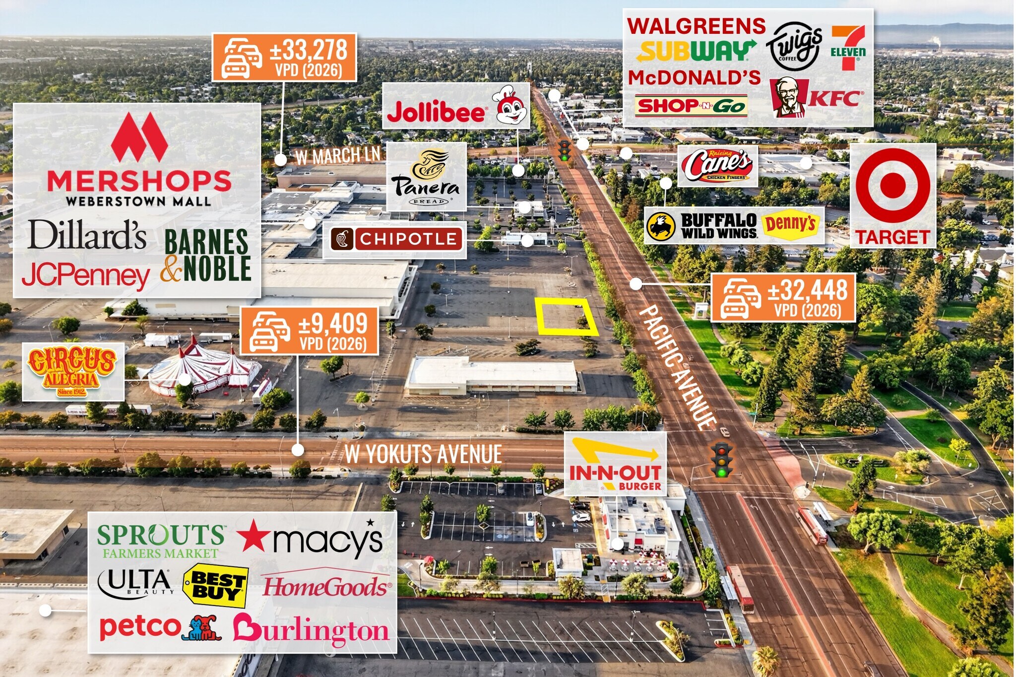 adj. to 5110 Pacific Ave, Stockton, CA à vendre Photo principale- Image 1 de 6