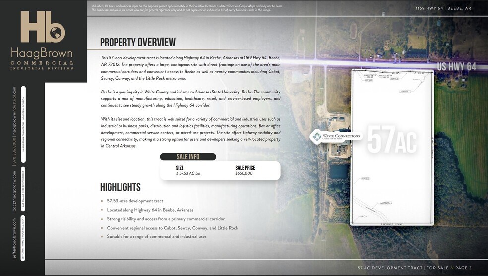 1169 Hwy 64, Beebe, AR à vendre - Photo du bâtiment - Image 2 de 7