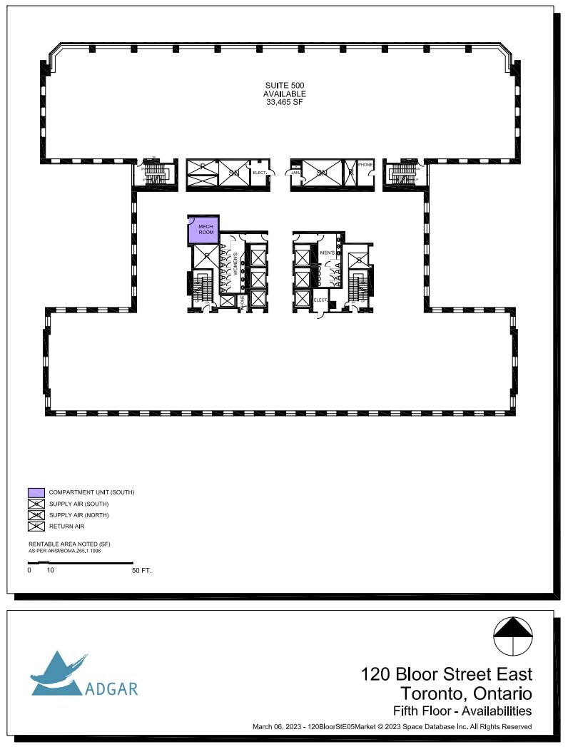 120 Bloor St E, Toronto, ON à louer Plan d  tage- Image 1 de 1