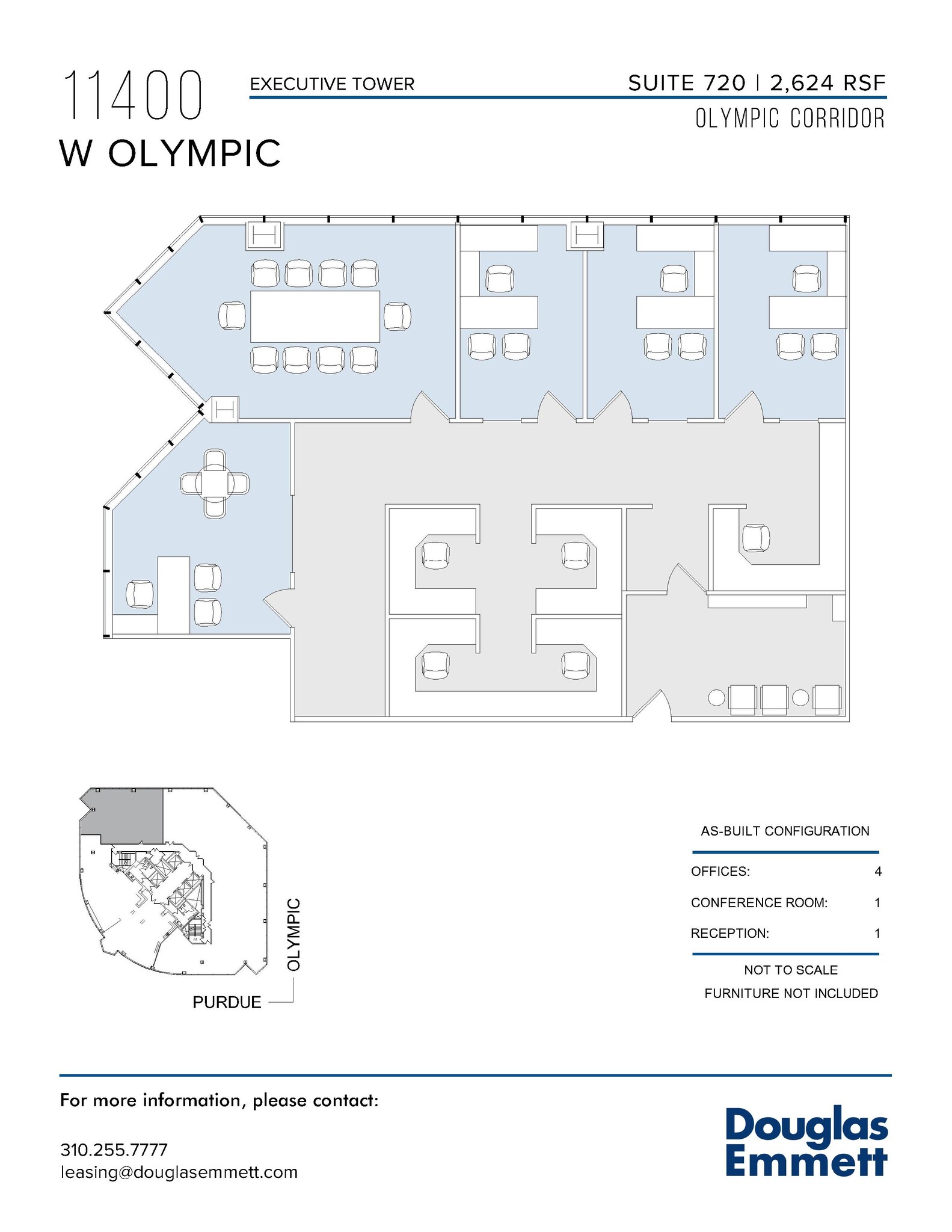 11400 W Olympic Blvd, Los Angeles, CA for lease Floor Plan- Image 1 of 1