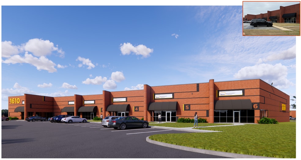 1610 Cobb International Blvd, Kennesaw, GA for lease - Building Photo - Image 3 of 14