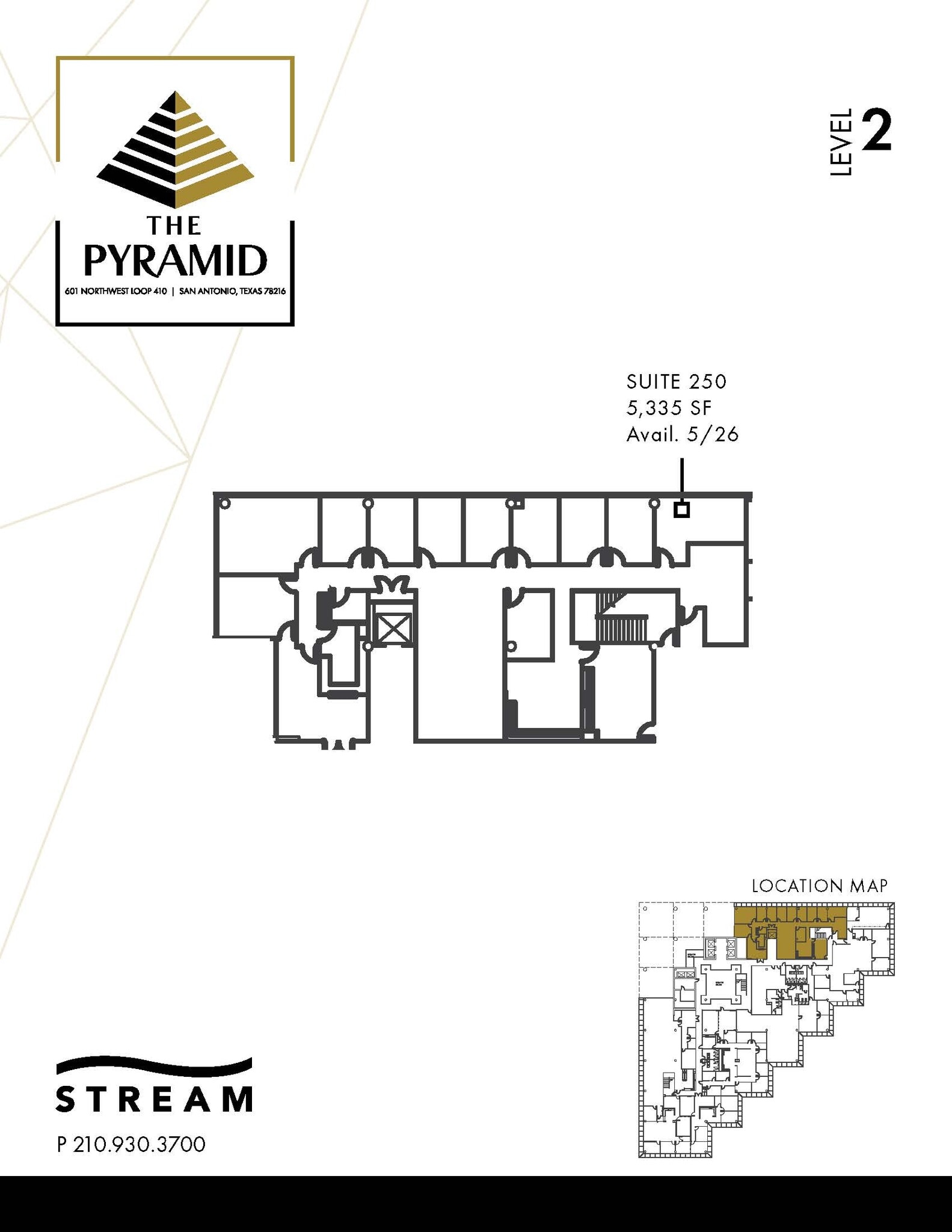 601 NW Loop 410, San Antonio, TX à louer Plan d’étage- Image 1 de 1