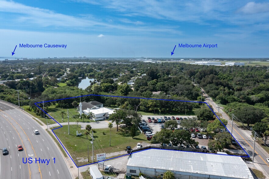 684 N Harbor City Blvd, Melbourne, FL à vendre - Aérien - Image 2 de 7