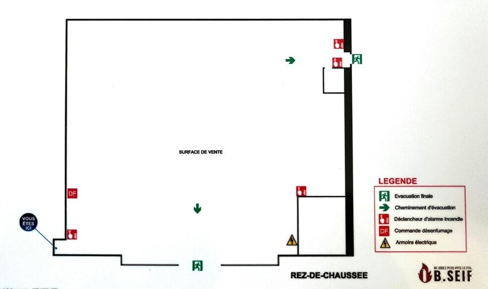 Local d'activités dans Ribecourt Dreslincourt à vendre - Plan d’étage - Image 2 de 6