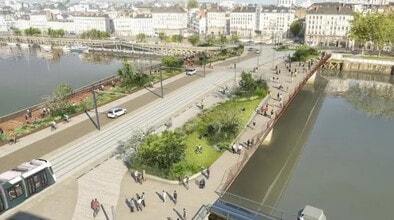 63 Quai De La Fosse, Nantes, LA - Aérien Vue de la carte