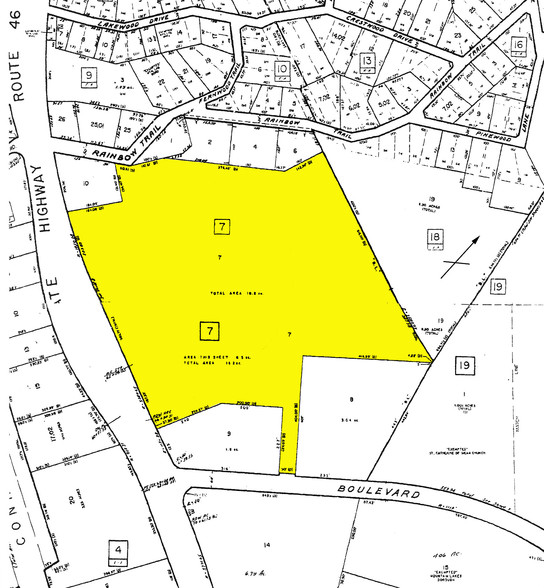 333 Route 46, Mountain Lakes, NJ à louer - Plan cadastral - Image 1 de 1