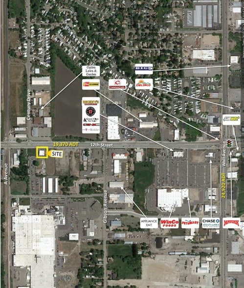 449 W 12th St, Ogden, UT for sale - Aerial - Image 2 of 3