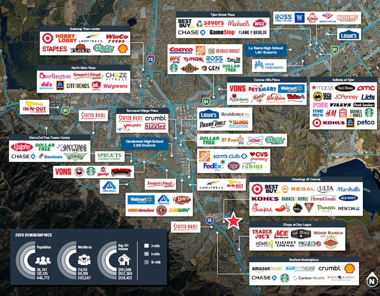 20328 Temescal Canyon Rd, Corona, CA à vendre - Photo du bâtiment - Image 3 de 3
