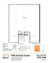 7013-7021 NE 79th Ct, Portland, OR for lease Floor Plan- Image 1 of 1