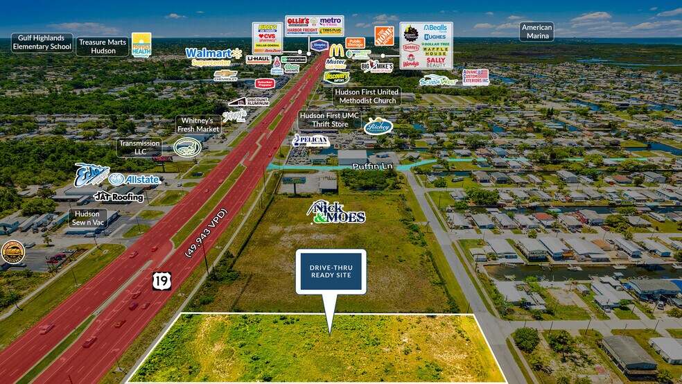 13521 US-19, Hudson, FL à vendre - Photo du bâtiment - Image 2 de 4