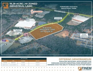 More details for 2041 Forward Augusta Dr, Augusta, GA - Land for Lease