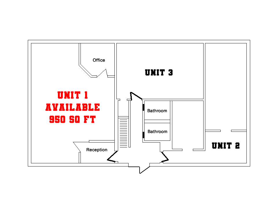 178 South St, Freehold, NJ for lease Floor Plan- Image 1 of 7