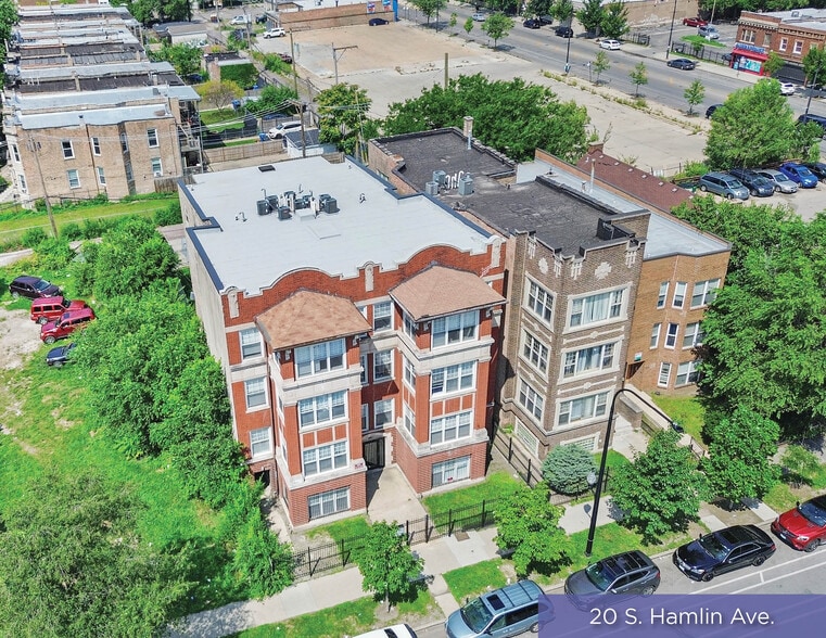 20 S Hamlin Blvd, Chicago, IL à vendre - Photo principale - Image 1 de 7