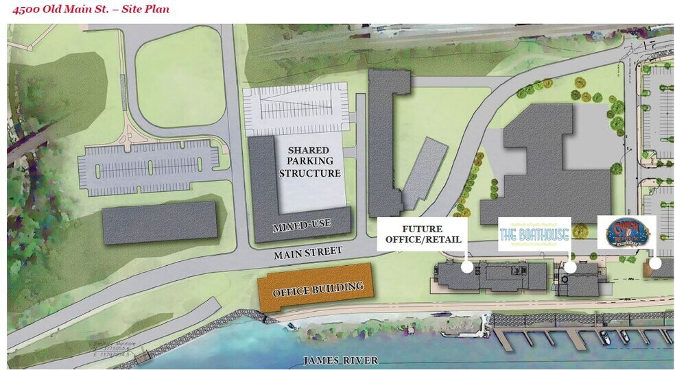 4500 Old Main St, Richmond, VA à louer - Plan de site - Image 3 de 4