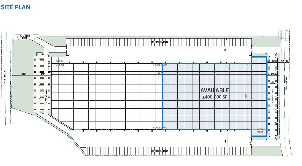 Rogers Rd, Patterson, CA for lease Site Plan- Image 1 of 2