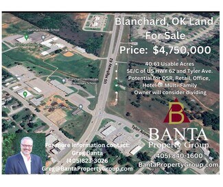 Plus de détails pour 700 E Veterans Memorial Hwy, Blanchard, OK - Terrain à vendre