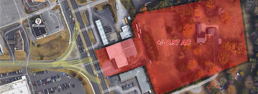 1581 Fort Campbell Blvd, Clarksville, TN for lease - Aerial - Image 3 of 5