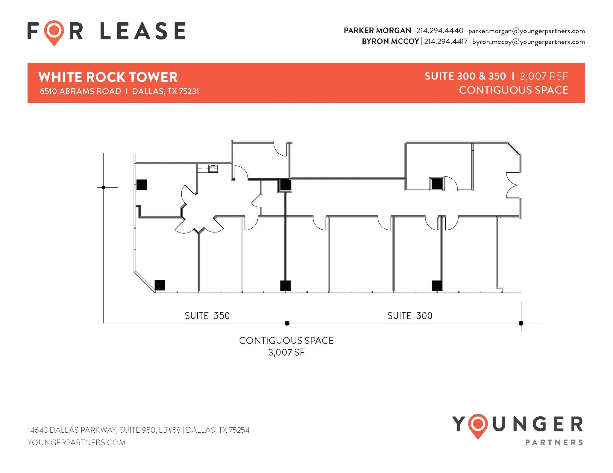 6510 Abrams Rd, Dallas, TX à louer Plan d  tage- Image 1 de 2