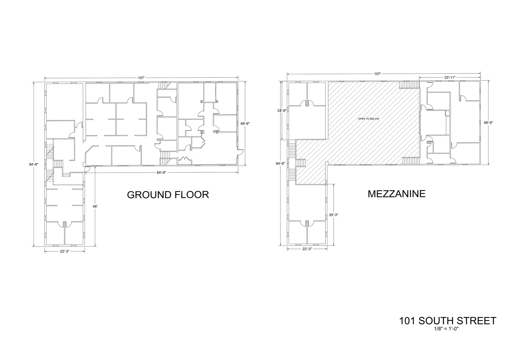 101 South St SE, Leesburg, VA à louer Plan d’étage- Image 1 de 1