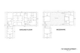 101 South St SE, Leesburg, VA à louer Plan d’étage- Image 1 de 1