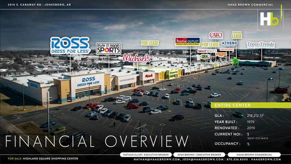 2002-2220 S Caraway Rd, Jonesboro, AR for sale - Building Photo - Image 2 of 9