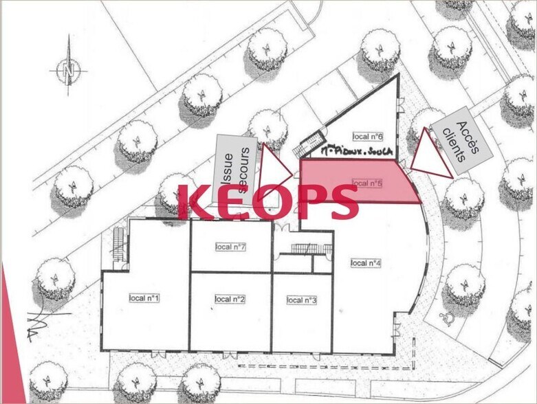 1 Rue De La Paderne, Tournefeuille à louer - Plan de site - Image 2 de 5
